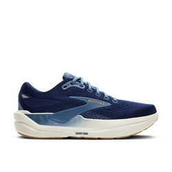 Brooks Ghost Max 3 Mens Wide Road Running Shoes - Blue/Starfish/Moonlight