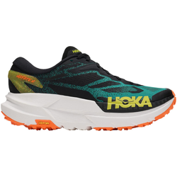 Hoka Mafate X Mens Trail Running Shoes - Black/Electric Aqua