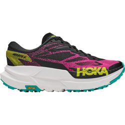 Hoka Mafate X Womens Trail Running Shoes - Black/Neon Dragonfruit