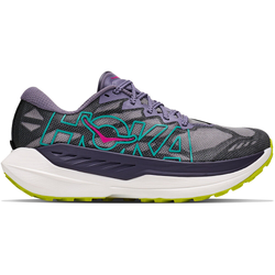 Hoka Rocket X Trail Womens Trail Running Shoes - Purple Fog/Hoka Citrus