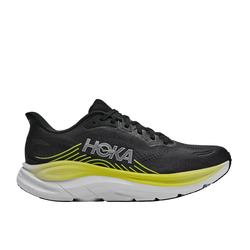 Hoka Clifton 11 Mens Road Running Shoes - Black/Cosmic Grey