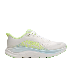 Hoka Clifton 11 Womens Road Running Shoes - Frost/Neon Yuzu