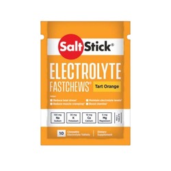 SaltStick Fastchews Electrolyte Replacement Chews - Sachet of 10 - Orange