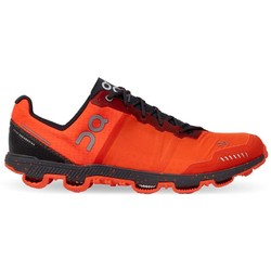 ON Cloudventure Mens Trail Running Shoes- Flame/Shadow