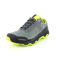 On Cloudventure Mens Trail Running Shoes - Grey/Sulphur