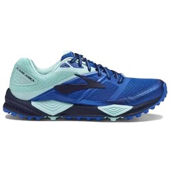 Brooks Cascadia 12 Womens Trail Running Shoes - Navy/Blue/Mint
