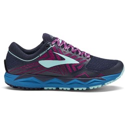 Brooks Caldera 2 Womens Trail Running Shoes - Navy/Plum/Ice Blue