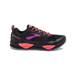 Brooks Cascadia 13 Womens Trail Running Shoes - Black/Nightlife/Blue