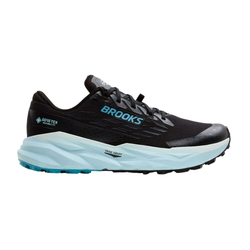 Brooks Cascadia 19 GTX Womens Trail Running Shoes - Black/Ebony/Blue Flower