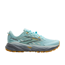 Brooks Cascadia 19 Womens Trail Running Shoes - Clearwater/Primer Grey