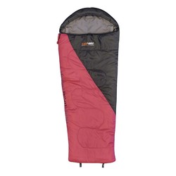 Black Wolf Star 300 Kids Sleeping Bag - Pink/Charcoal