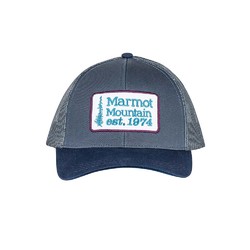 Marmot Retro Trucker Mens Hat - Steel Onyx