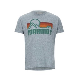Marmot Coastal Short Sleeve Mens Tee - Ash Heather