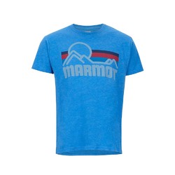 Marmot Coastal Short Sleeve Mens Tee - Royal Heather