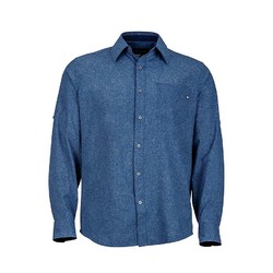 Marmot Windshear Mens Long Sleeve Shirt - Vintage Navy
