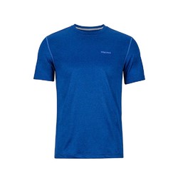 Marmot Conveyor Short Sleeve Mens Tee - Dark Cerulean Heather