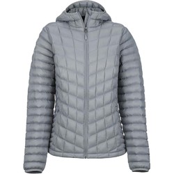 Marmot Featherless Womens Insulated Puffer Hoodie - Grey Storm