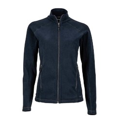 Marmot Rocklin Full Zip Womens Fleece Jacket - Jet Black