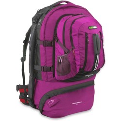 Black Wolf Cedar Breaks 75L Travel Backpack & Zip-off daypack - Magenta
