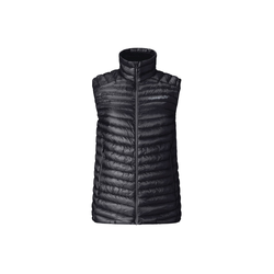 Norrona Trollveggen Down800 Womens Super Light Insulated Vest - Caviar Black