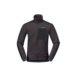 Norrona Trollveggen Warm3 Mens Fleece Midlayer Jacket - Phantom