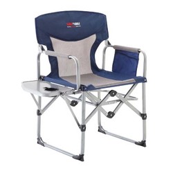 Black Wolf Compact Directors Chair - Blue