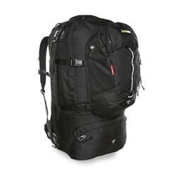Black Wolf Cuba 75L Expandable Travel Pack & Zip-off daypack - Black