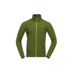 Norrona Falketind Warm2 Mens Fleece Midlayer Jacket - Pesto