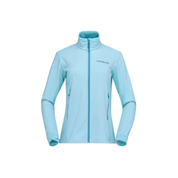 Norrona Falketind Warm2 Womens Fleece Midlayer Jacket - Aqua Haze