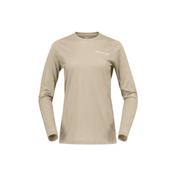 Norrona Falketind EqualiserUll Womens Long Sleeve Baselayer T-Shirt - Pure Cashmere