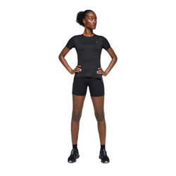 On Running Performance-T Womens T-Shirts - Black/Eclipse