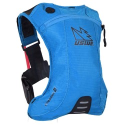 USWE 18 Airborne 2 Pack 1.5L / 2.0L Shape Shift Hydration Pack Light - Race Blue (Size Xs-M)