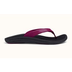 OluKai Kulapa Kai Womens Sandals - Pokeberry/Black