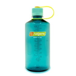 Nalgene Sustain Narrow Mouth Water Bottle - 1L - Cerulean