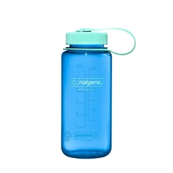 Nalgene Sustain Wide Mouth Water Bottle - 500ml - Cornflower Blue