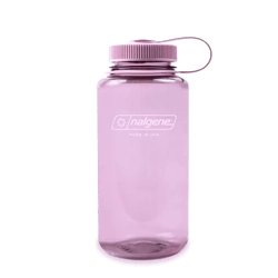 Nalgene Sustain Wide Mouth Water Bottle - 1L - Cherry Blossom