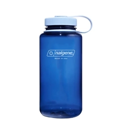 Nalgene Sustain Wide Mouth Water Bottle - 1L - Indigo