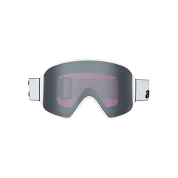 Anon M4 Cylindrical Goggles & Bonus Lens & MFI Face Mask Bundle - White/Perceive Sunny Onyx