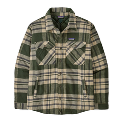 Patagonia Fjord Flannel Mens Lightweight Insulated Shirt - Ashore: Old Growth Green
