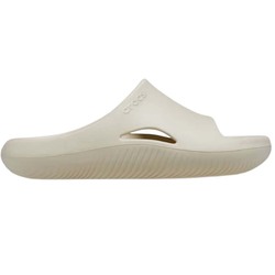 Crocs Mellow Slide Unisex Sandals - Bone