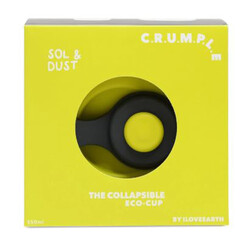 Crumple Sol and Dust Collapsible Reusable Eco Cup - 350ml