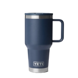 Yeti Rambler Travel Mug with Straw Lid - 30oz/887ml - Navy