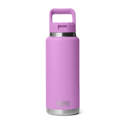 YETI Rambler Insulated Water Bottle with Straw Cap - 36oz/1065ml - Desert Bloom