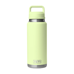 YETI Rambler Insulated Water Bottle with Colour-Matched Chug Cap - 36oz/1065ml - Grasshopper