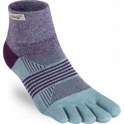 Injinji Trail 2.0 Womens Specific Midweight Mini-Crew Performance Toe Socks - Wildberry