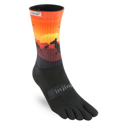 Injinji TRAIL 2.0 Midweight Crew Unisex Socks - Kangaroo