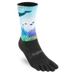 Injinji TRAIL 2.0 Midweight Crew Unisex Socks - Reef