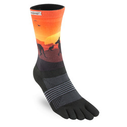 Injinji TRAIL 2.0 Midweight Crew Womens Socks - Kangaroo