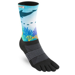 Injinji TRAIL 2.0 Midweight Crew Womens Socks - Reef