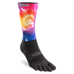 Injinji The Courtney Dauwalter Crew Womens Midweight Trail Running Socks - Moab